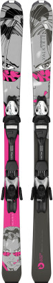 Juniorské sjezdové lyže Sporten Valkyrie pink