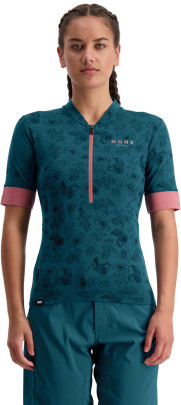 Merino triko Mons Royale Cadence Half Zip T