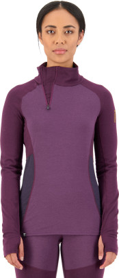 Merino triko Mons Royale Olympus Half Zip
