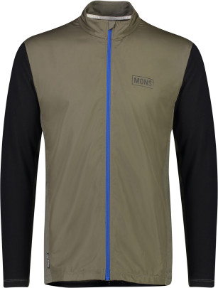 merino mikina Mons Royale Redwood Wind Jersey