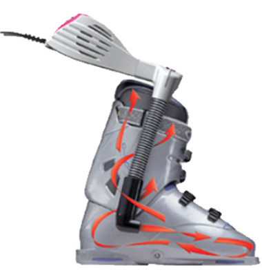 vysoušeč obuvi Hotronic SnapDry - použití bota