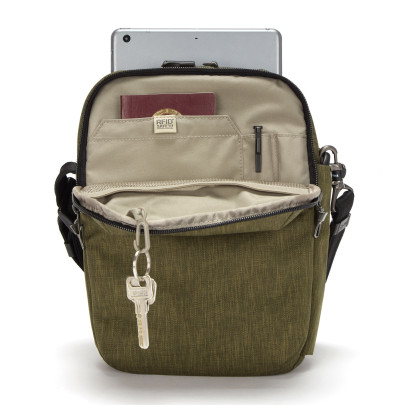 taška Pacsafe METROSAFE X VERTICAL CROSSBODY