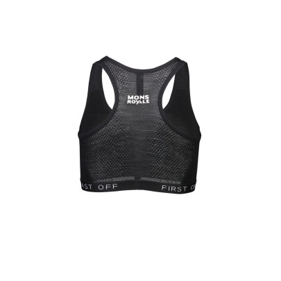 Mons Royale Sierra Sports Bra - černá