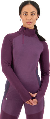 Merino triko Mons Royale Olympus Half Zip
