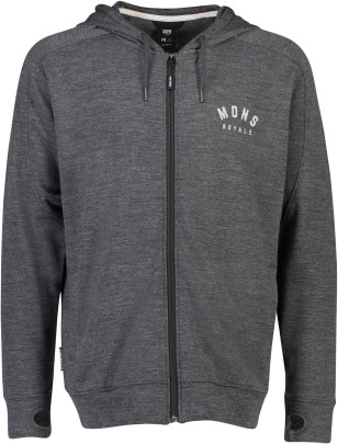 merino mikina Mons Royale COVERT LITE ZIP HOODY