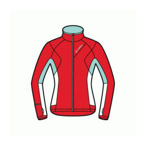 Löffler Mikina THERMO SOFT červená