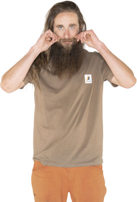 Armada Patch Tee - hnědá