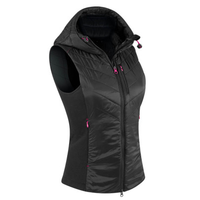 Dámská thermovesta s kapucí a integrovaným chráničem páteře