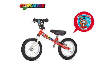 odrážedlo Yedoo Čtyřlístek Pinďa - červená