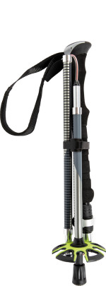 Hole na splitboard Nitro 4 pcs Alu Splitboard Poles