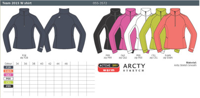 Halti funkční mikina TEAM 2015 W lososová