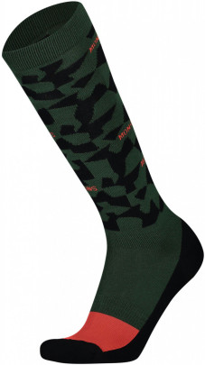 Mons Royale Lift Access Sock - pine camo