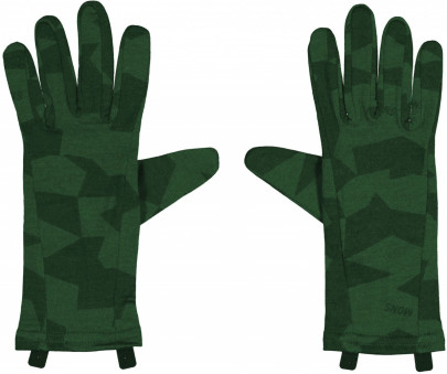 Mons Royale Volta Glove Liner - pine camo