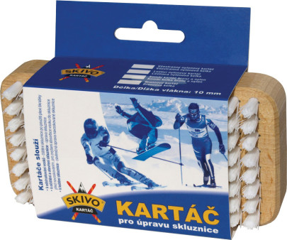 Skivo Všestranný nylonový kartáč bílý