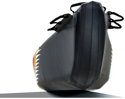 Aqua Marina Tomahawk K 375 - šedá/oranžová