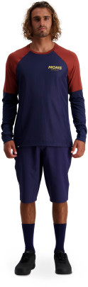 Merino triko Mons Royale Tarn Freeride LS Wind Jersey