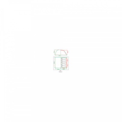 Coleman Da Gama 5 + přístřešek Coleman Classic Awning zdarma