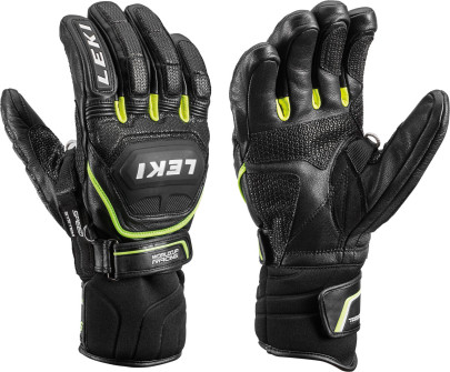 Leki Worldcup Race Flex S Speed System - žlutá