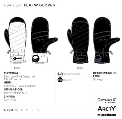 Halti Dámská rukavice Flai W - černá