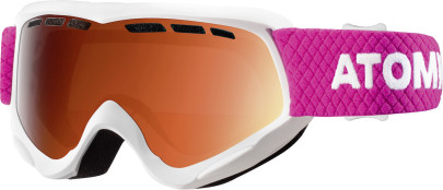 Juniorské lyžařské brýle atomic_SAVOR_JR_WHITE_ORANGE