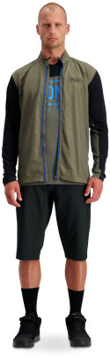 merino mikina Mons Royale Redwood Wind Jersey