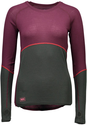 Merino triko Mons Royale Bella Tech LS Geo