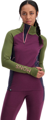 merino triko Mons Royale Olympus 3.0 Half Zip