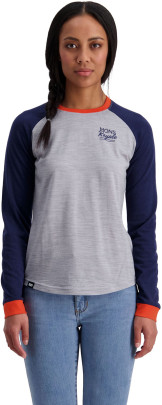 merino triko Mons Royale The Go To Raglan LS