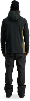 merino mikina Mons Royale Nevis Wool Fleece Hood