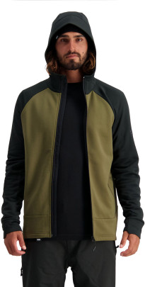 merino mikina Mons Royale Nevis Wool Fleece Hood