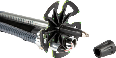 Hole na splitboard Nitro 4 pcs Alu Splitboard Poles