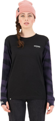 Merino triko Mons Royale Yotei BF LS