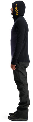 merino mikina Mons Royale Traverse Midi Full Zip Hood