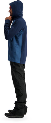 Merino mikina Mons Royale Nevis Wool Fleece Hood