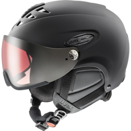 lyžařská helma Uvex HLMT 300 VP černá.