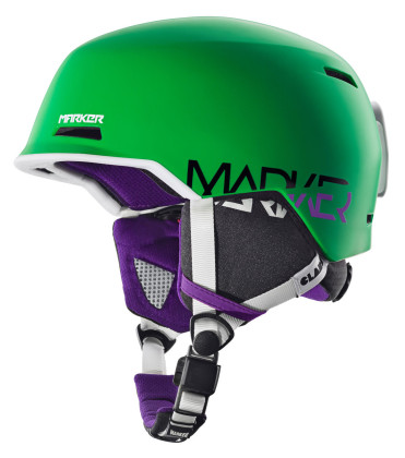 lyžařská helma Marker Clark zelená