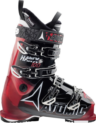 Sportovní lyžařské boty Atomic Hawx 100 ČERVENÁ
