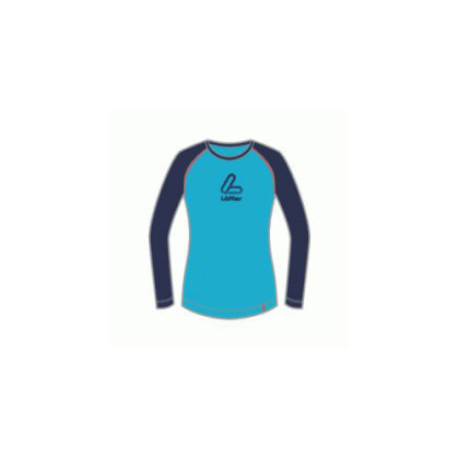 Löffler Dámské triko dl. rukáv Transtex Warm modrá