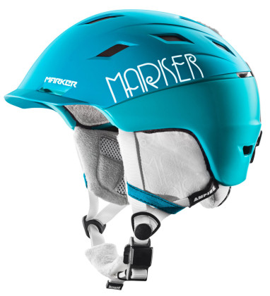 Lyžařská helma Marker Ampire modrá