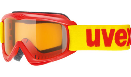 lyžařské brýle Uvex Snowcat červená