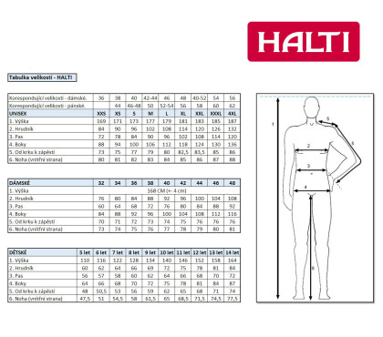 Halti pánské triko Retki - černá