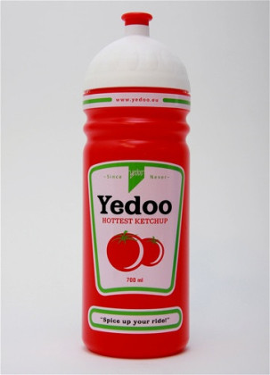cykloláhev Yedoo o objemu 0,7l - červená detail