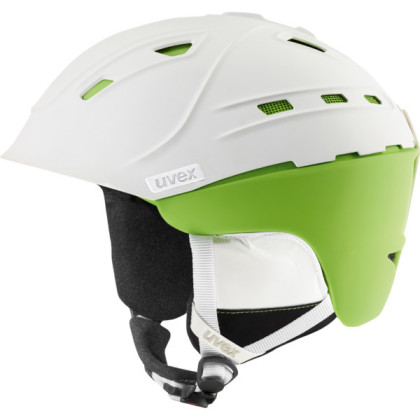 lyžařská helma Uvex P2us - bílá