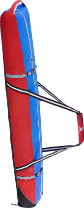 obal na lyže salomon L36944300_EXTEND_2_PAIRS_175+20_SKI_BAG_bright_red