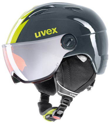 lyžařská helma Uvex Junior Visor Pro