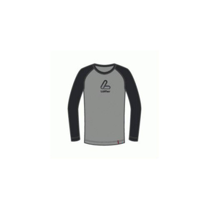 Löffler Pánské triko dl. rukáv Transtex Warm modrá