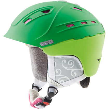 dámská lyžařařská helma Uvex P2US WL - zelená