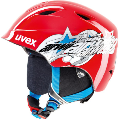 juniorská lyžařská helma Uvex Airwing 2 růžová