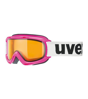lyžařské brýle Uvex Slider růžová goldlite