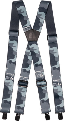 Armada Stage Suspenders - černá/šedá/modrá